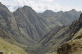 The Inca Trail, the Dead Woman pass 